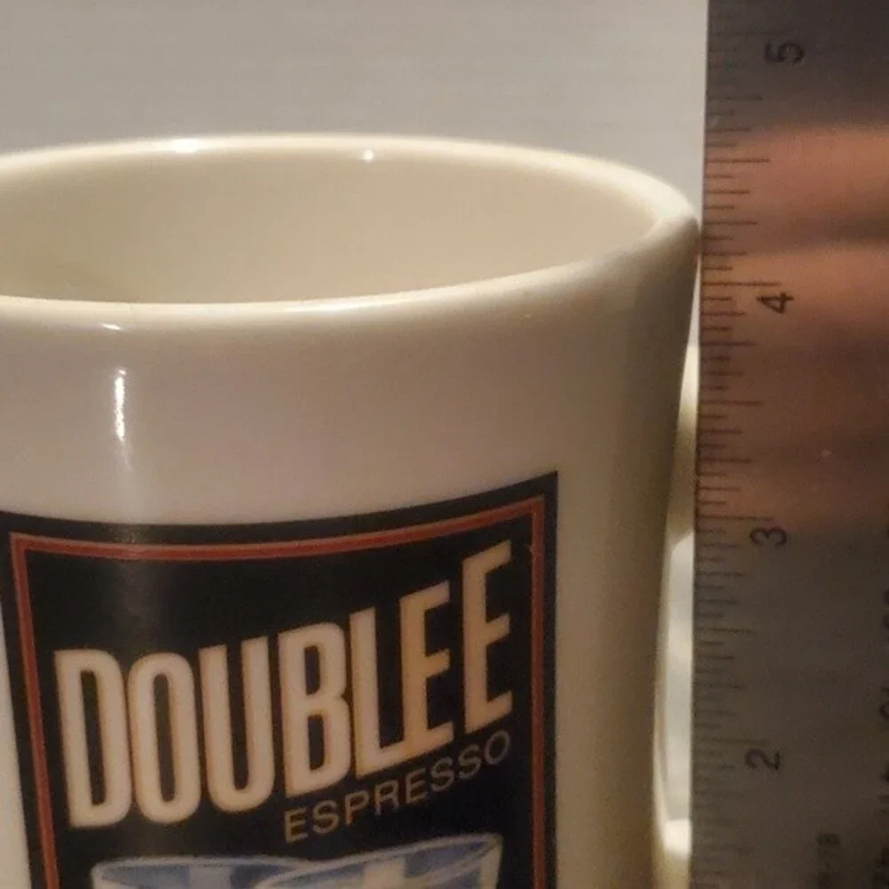 Vintage Starbucks Barista Series Coffee Mug 2002 DOUBLEE Espresso Handled Mug
